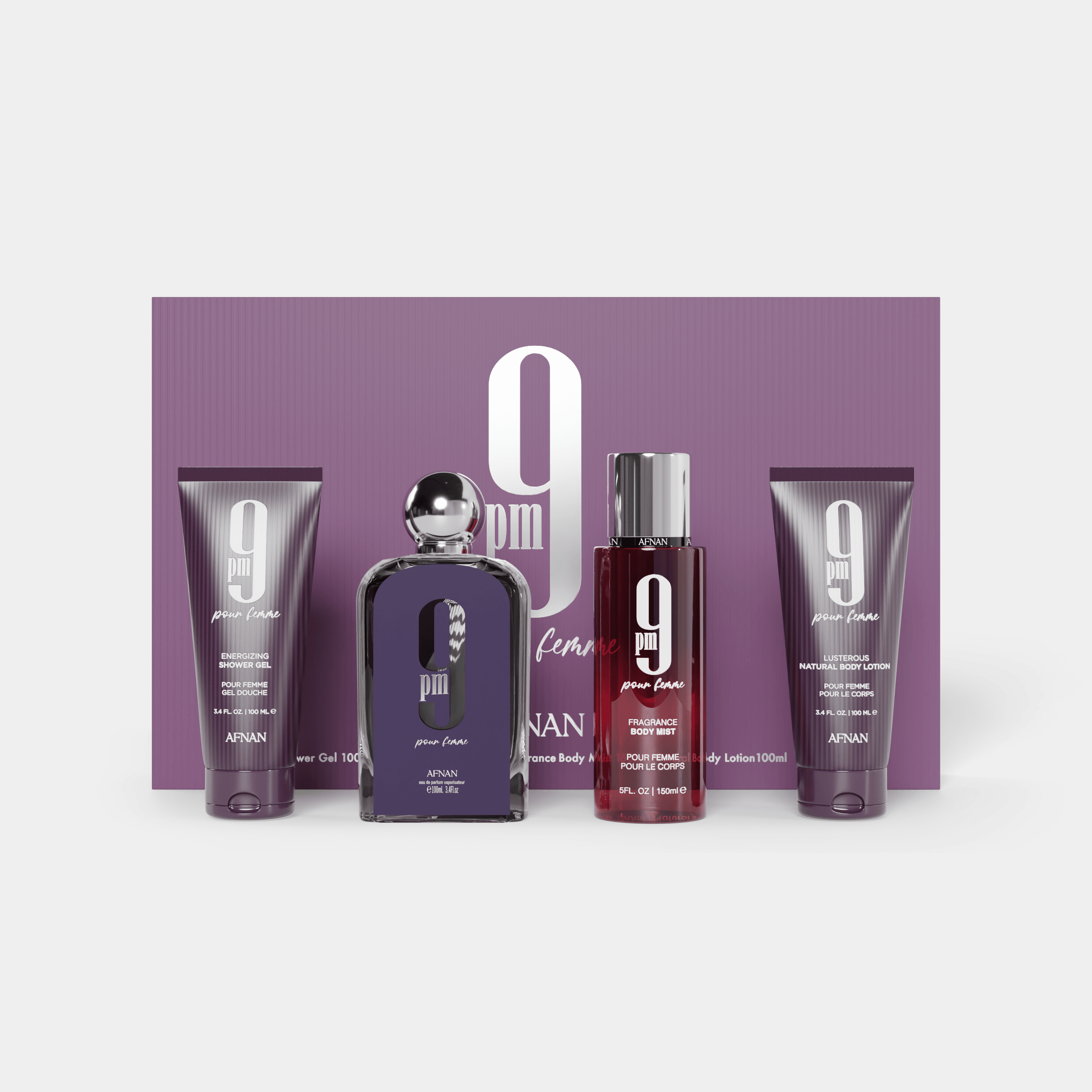 SET CADOU 9 PM POUR FEMME