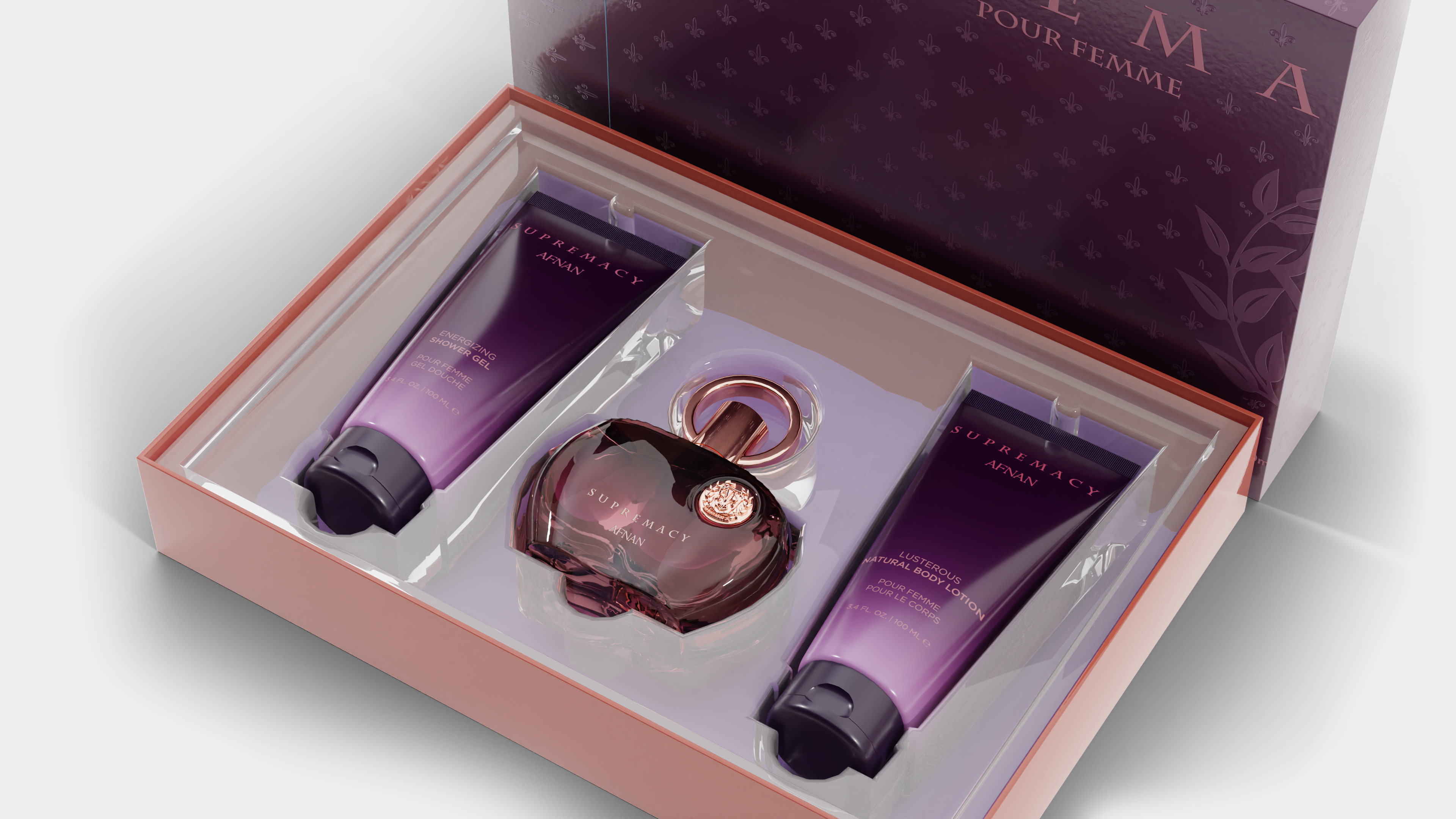 SET CADOU SUPREMACY FEMME PURPLE