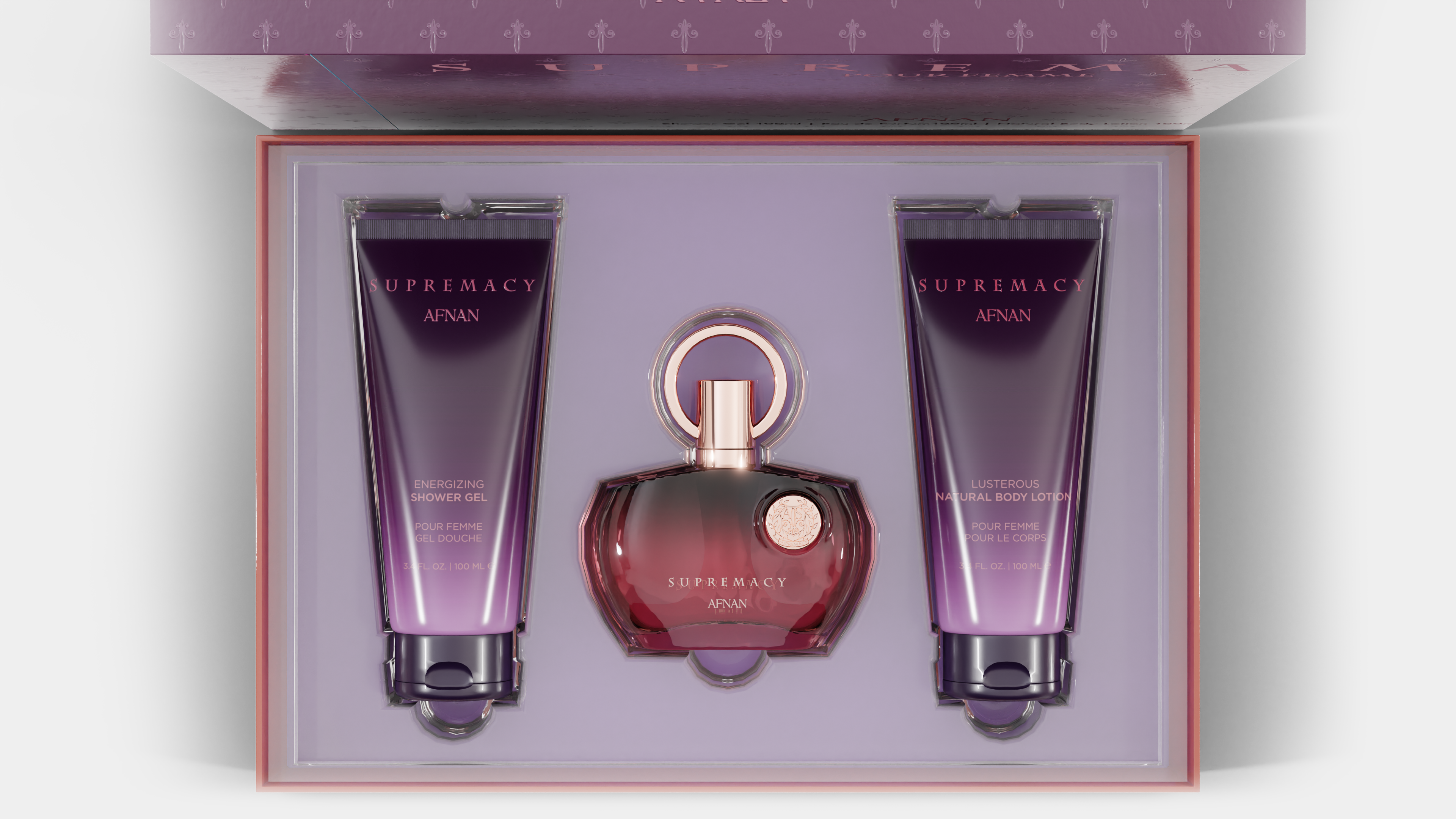 SET CADOU SUPREMACY FEMME PURPLE