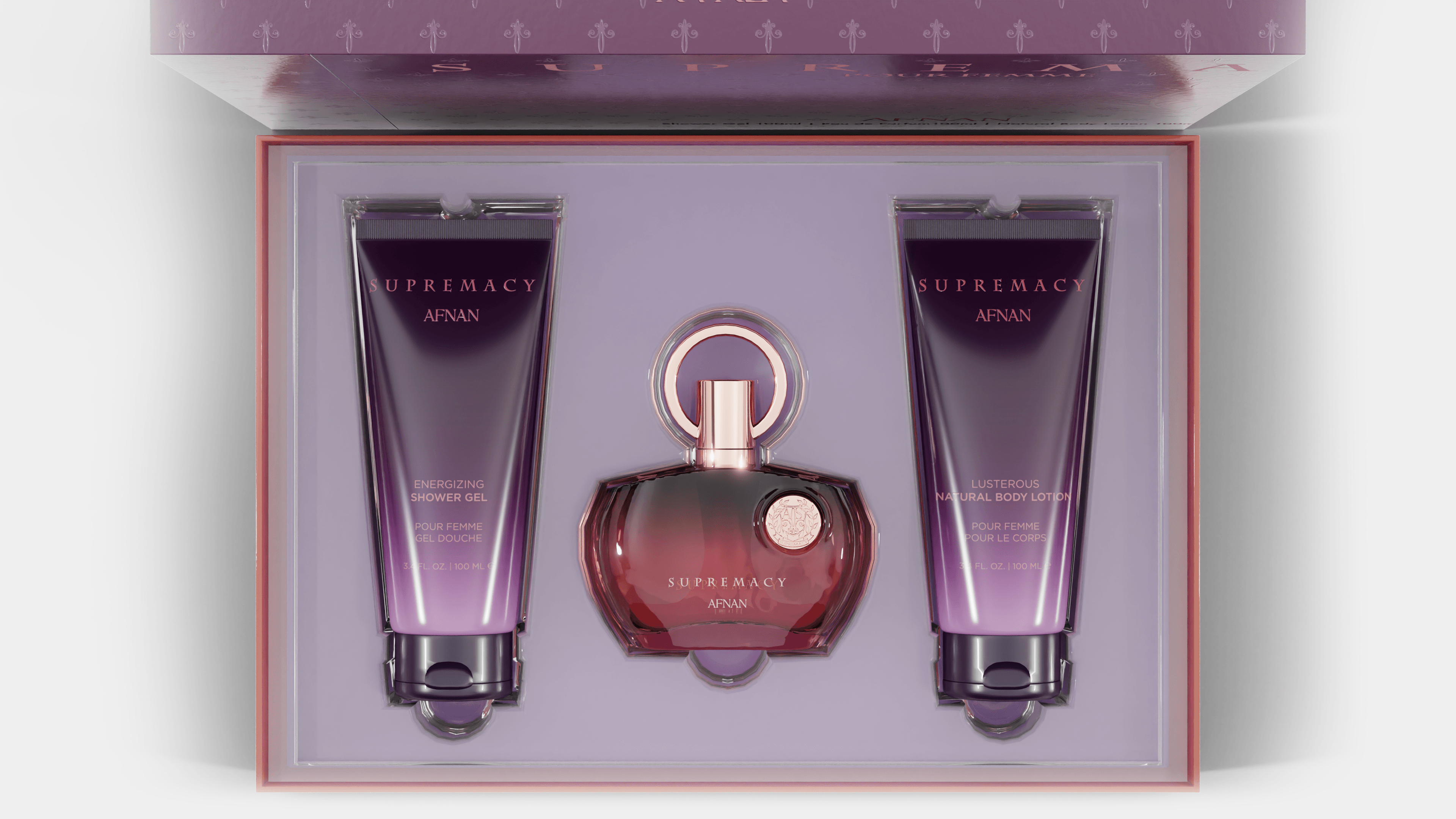 SET CADOU SUPREMACY FEMME PURPLE